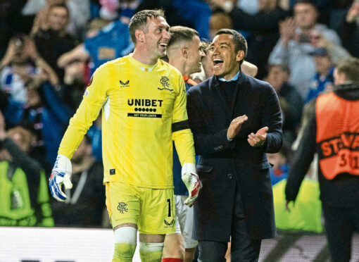 Giovanni van Bronckhorst will be delighted Allan McGregor is staying for another year.