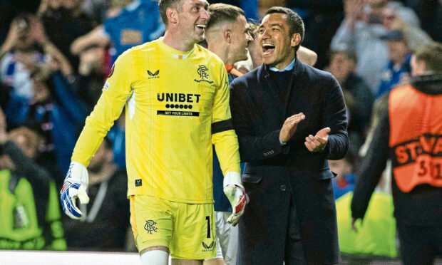 Giovanni van Bronckhorst will be delighted Allan McGregor is staying for another year.
