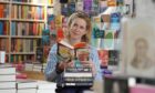 Bookshop owner Rosamund de la Hey at The Mainstreet Trading Company in St Boswells near Melrose in the Borders Picture Stewart Attwood