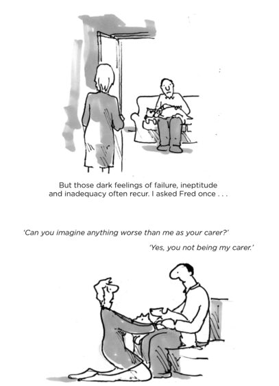 From United: Caring For Our Loved Ones Living 
With Dementia, by Gina Awad, illustrated by Tony 
Husband, published by Little Brown, out now