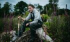Jude McNeil on Mount Stuart estate, Bute, where she is helping restore ghost garden