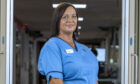 Julie Plenderleith, now a staff nurse at Crosshouse Hospital in Kilmarnock, cared for Covid patients as a student nurse