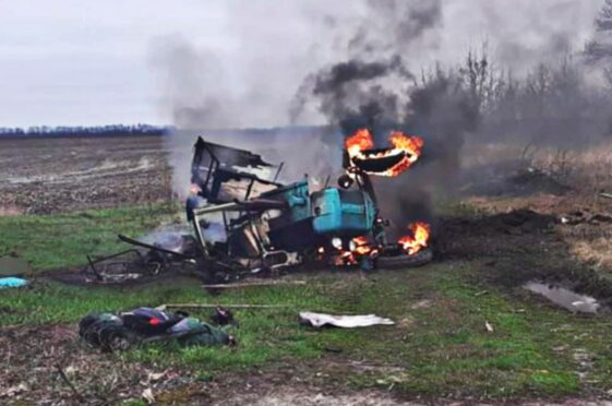 War in Ukraine: Farmers killed as Russians leave lethal legacy in fields lined with mines