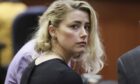 Actor Amber Heard waits before the verdict was read (Pic: Evelyn Hockstein/Pool via AP)
