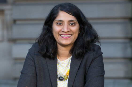 Author Chitra Ramaswamy at Aye Write festival in Glasgow in 2016