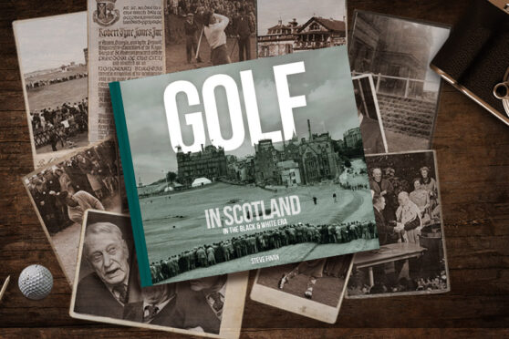 Golf in Scotland in the Black and White era
