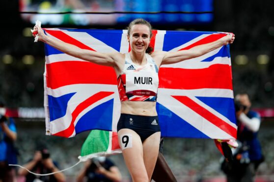 Laura Muir after track success in Oregon last week