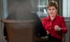 Nicola Sturgeon is interviewed in Washington during a visit to the US in May
