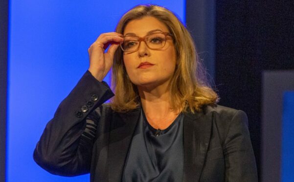 Penny Mordaunt during the Channel 4 debate