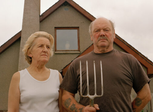 Menie residents Mike and Sheila Forbes.