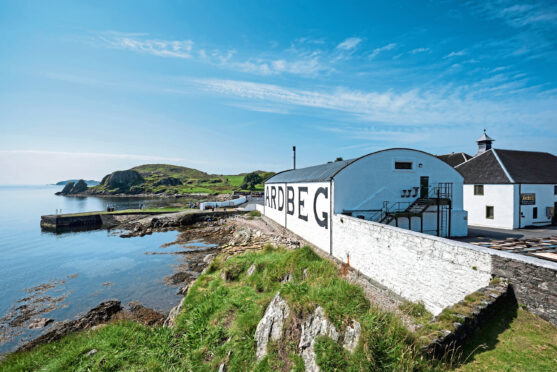 Ardbeg distillery, Isle of Islay.