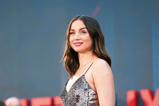 Ana de Armas attends Netflix's "The Gray Man."