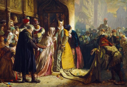 The Return of Mary Queen of Scots to Edinburgh by James Drummond 1870