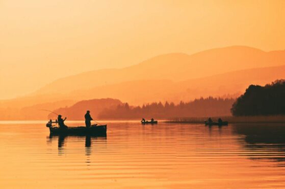 The Lake of Menteith.