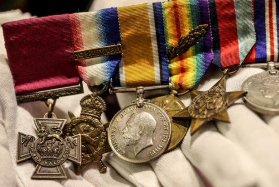 Walter Ritchie's medals