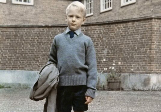 Journalist Alex Renton as an eight-year-old schoolboy