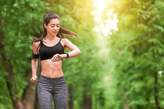 Fit bits and running apps have gained popularity.