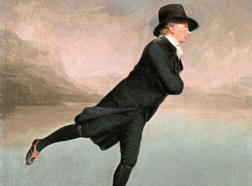 Sir Henry Raeburn, Reverend Robert Walker (1755 - 1808) Skating on Duddingston Loch, about 1795.