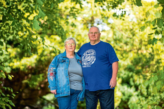 Caroline and Charlie McKerrow in Kilmarnock