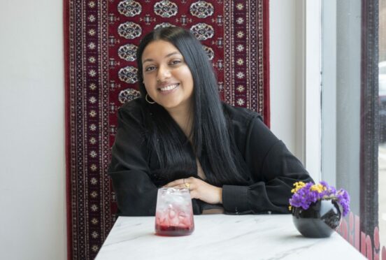 Tanya Gohil at her Silk Road Deli