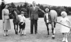 The Queen and Prince Philip with Prince Charles and Princess Anne at Balmoral in 1955