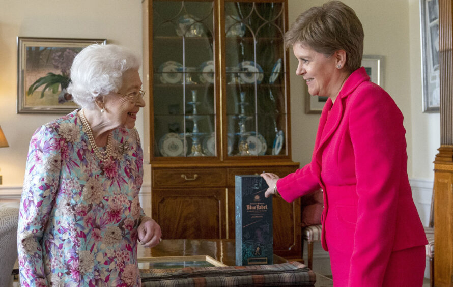 2022: The Queen meets Nicola Sturgeon in June (Pic: PA)