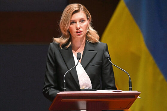 Olena Zelenska, wife of Ukrainian president Volodymyr