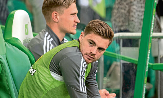 James Forrest is now a regular on the Celtic bench.
