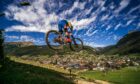 Biking in Morzine.