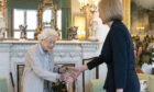 2022: The Queen welcomes Liz Truss during an audience at Balmoral (Pic: Jane Barlow/PA Wire)