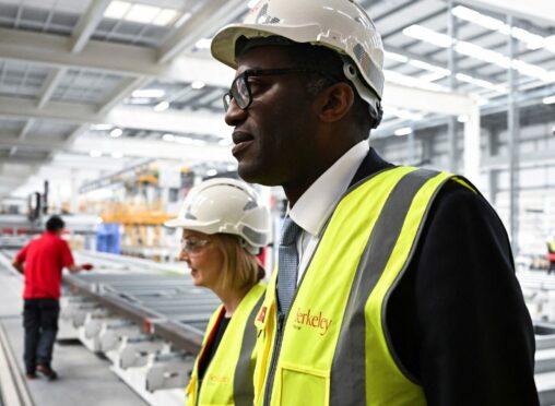 Prime Minister Liz Truss and Chancellor Kwasi Kwarteng visit a factory in Kent.