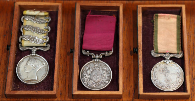 The medals