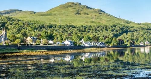 Lake panorama - Scottish getaways