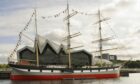 Glenlee Tall Ship berthed at Riverside Museum