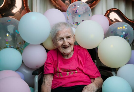 Rachel Gorman celebrates her 105th birthday