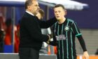Celtic skipper Callum McGregor went off in Leipzig with a worrying knee injury