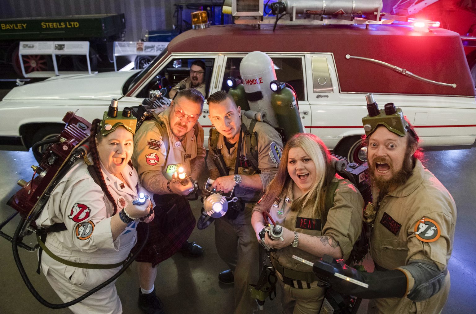 Ghostbusters car goes on display at Glasgow's Riverside Museum