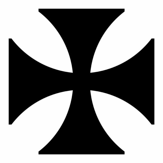 Maltese cross icon