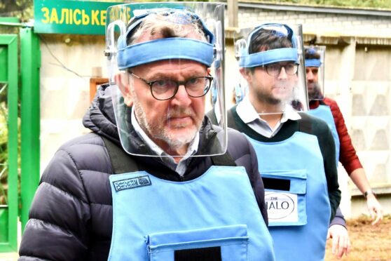 David Mundell in Ukraine