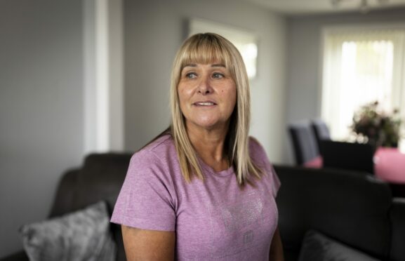 Jo Jamieson at home in Aberdeen after returning from child protection role in Australia