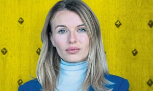 Lesia Vasylenko at St Andrews University