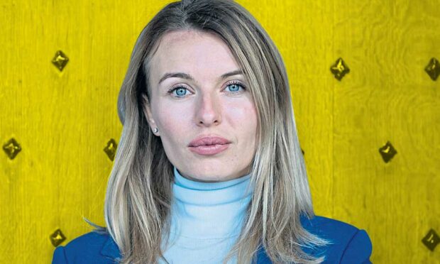 Lesia Vasylenko at St Andrews University