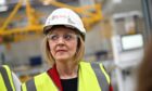 Prime Minister Liz Truss during a visit to Berkeley Modular in Northfleet Kent, to coincide with the Government's new Growth Plan. (Pic: PA)