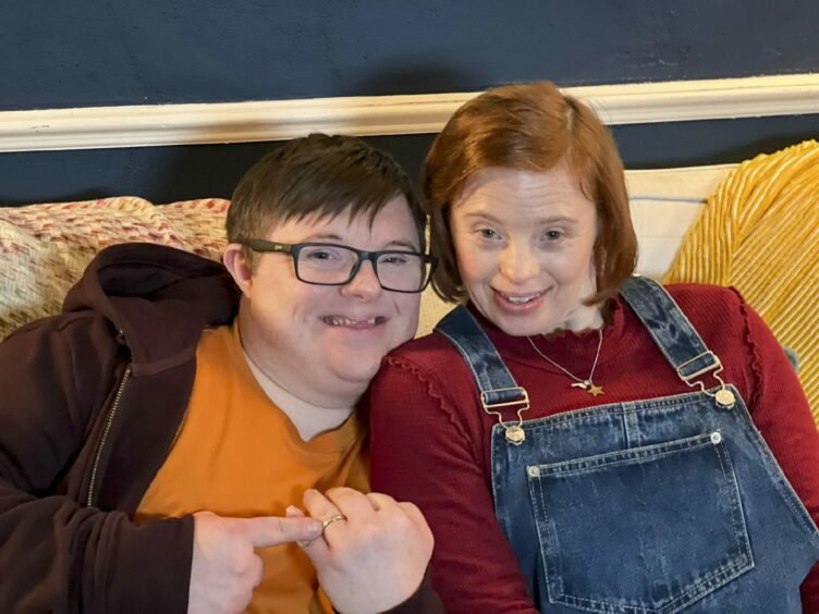 Leon Harrop and Sarah Gordy appear in Ralph & Katie on ITV earlier this year