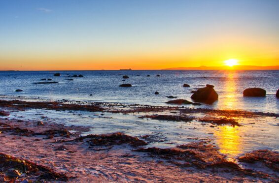 Sunset in Ayrshire