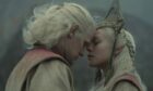 Daemon (Matt Smith) and Rhaenyra (Emma D’Arcy) Targaryen in House Of The Dragon