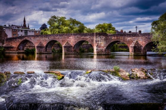 Devorgilla Bridge in Dumfries