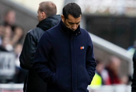 Giovanni van Bronckhorst was alone with his thoughts in Paisley last Saturday