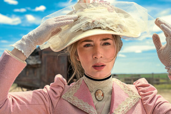 Emily Blunt in The English.