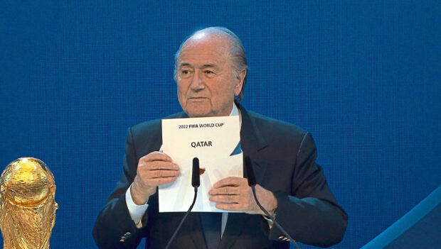 FIFA Uncovered. Sepp Blatter in FIFA Uncovered. Cr. FIFA/Courtesy of Netflix © 2022